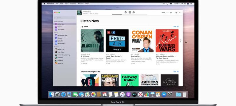 Apple Podcasts-App kommt mit macOS Catalina